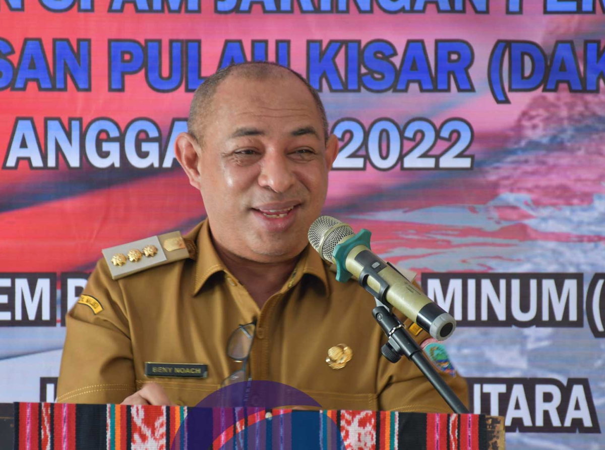 Bupati MBD Resmikan SPAM Desa Purpura
