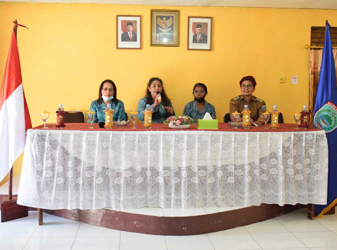 Pembinaan 10 Program Pokok PKK di Kecamatan Kisar Utara